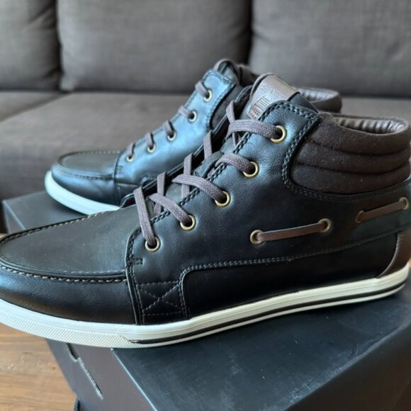 Aldo DWIRALLA-R Lace-up leather sneakers - Picture 4 of 6